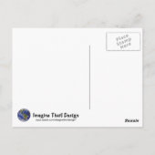 Carte postale du tournesol Terre (Dos)