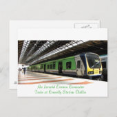 Carte postale du train (Devant / Derrière)