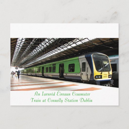 Carte postale du train (Devant)