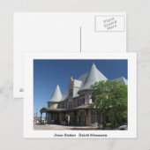 Carte postale du train (Devant / Derrière)