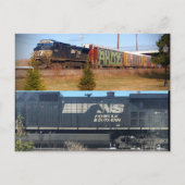 Carte postale du train (Devant)