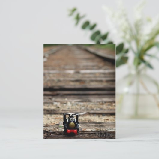 Carte postale du train (Debout devant)