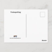 Carte postale du train (Dos)