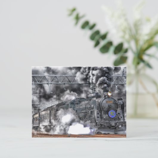 Carte postale du train (Debout devant)