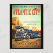 Carte postale du train Blue Comet (Devant)