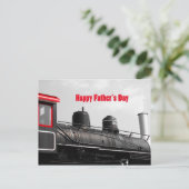 Carte postale du train de Fêtes des pères (Debout devant)