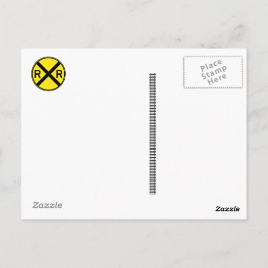 Carte postale du train de Fêtes des pères (Dos)