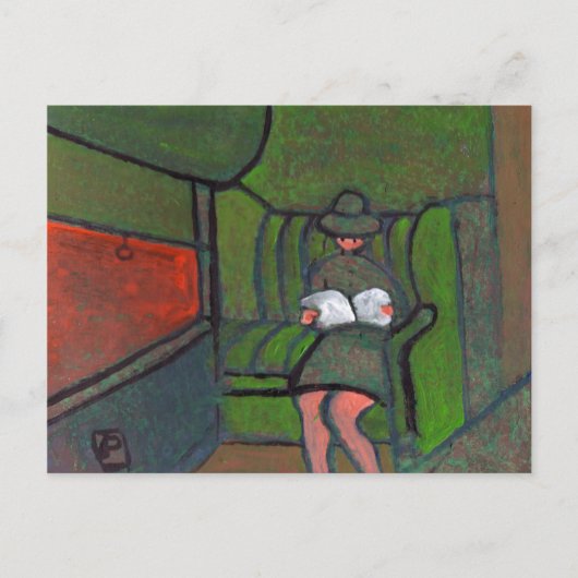 Carte postale du train de nuit (Devant)