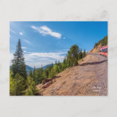 Carte postale du train du Pikes Peak (Devant)