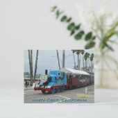 Carte postale du train père Noël Cruz (Debout devant)