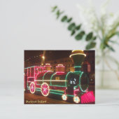 Carte postale du tramway Blackpool (Debout devant)