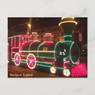 Carte postale du tramway Blackpool