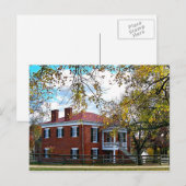 Carte postale du tribunal de comté Appomattox (Devant / Derrière)