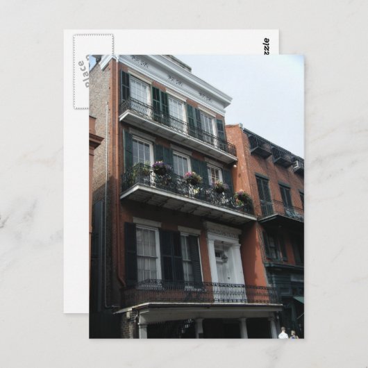 Carte postale du trimestre français (Devant / Derrière)