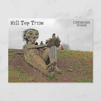 Carte postale du troll danois cool !