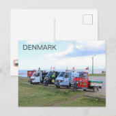 Carte postale du Tuk-Tuk danois ! (Devant / Derrière)