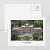 Carte postale du Vatican (Devant / Derrière)