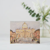 Carte postale du Vatican (Debout devant)