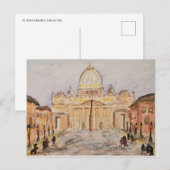 Carte postale du Vatican (Devant / Derrière)