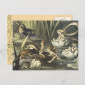 Carte postale du vendeur d'articles de Féerie vint (Devant / Derrière)