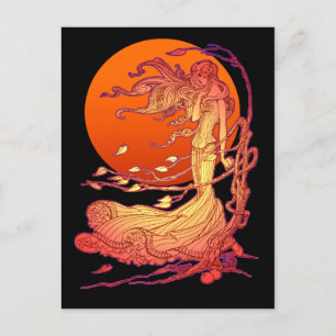 Carte postale du vent d'octobre