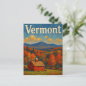 Carte postale du Vermont (Debout devant)
