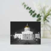 Carte postale du Vermont State House (Debout devant)