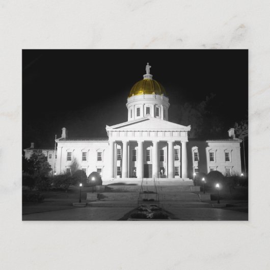 Carte postale du Vermont State House (Devant)