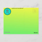 Carte postale du Verseau (Dos)