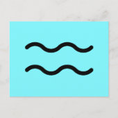 Carte postale du Verseau (Devant)