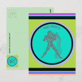 Carte postale du Verseau (Devant / Derrière)