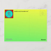 Carte postale du Verseau (Dos)