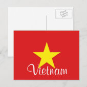 Carte postale du Vietnam (Devant / Derrière)