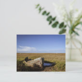 Carte postale du vieux bateau North Norfolk (Debout devant)