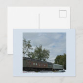 Carte postale du vieux train (Devant / Derrière)