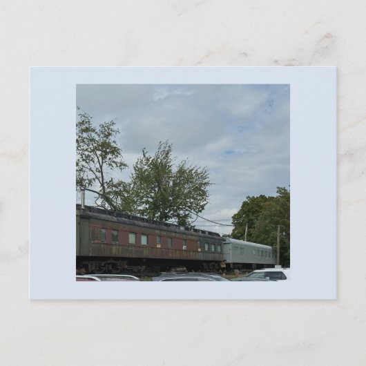 Carte postale du vieux train (Devant)