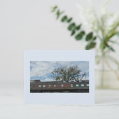 Carte postale du vieux train (Debout devant)