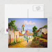 Carte postale du village mexicain El Quilete (Devant / Derrière)