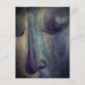 Carte postale du visage de Bouddha (Devant)