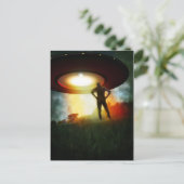 Carte postale du visiteur (Debout devant)