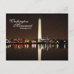 Carte postale du Washington Monument
