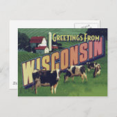 Carte postale du Wisconsin (Devant / Derrière)