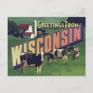 Carte postale du Wisconsin