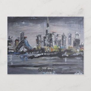 carte postale dubai