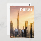 Carte Postale Dubaï (Devant / Derrière)