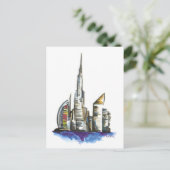 Carte Postale dubaï (Debout devant)
