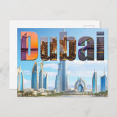 Carte postale Dubai (Devant / Derrière)