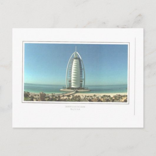 Carte Postale Dubaï - Burj Al Arab (Devant)