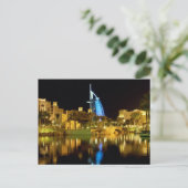 Carte Postale Dubaï Burj Al-Arab Souk Madinat Jumeirah Emirates (Debout devant)