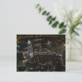 Carte postale Dubaï (de nuit), Arabie Saoudite (Debout devant)
